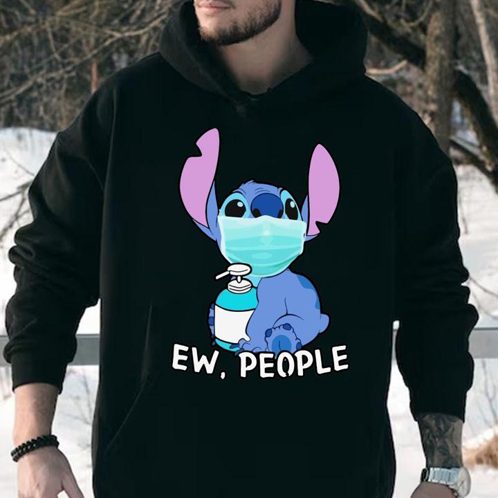 Stitch Mask Hug Soap Ew People t-shirt hoodie