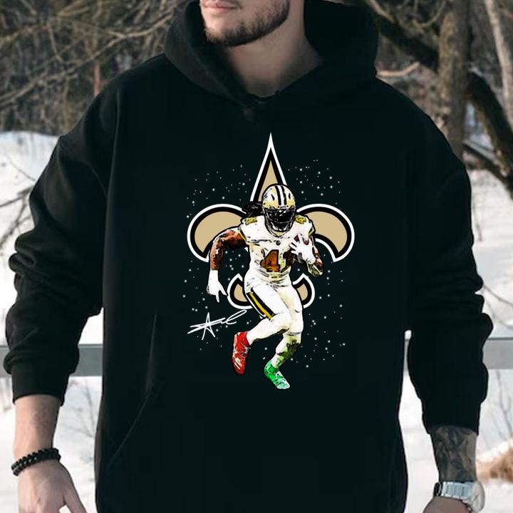New Orleans Saints Alvin Kamara Signature t-shirt hoodie