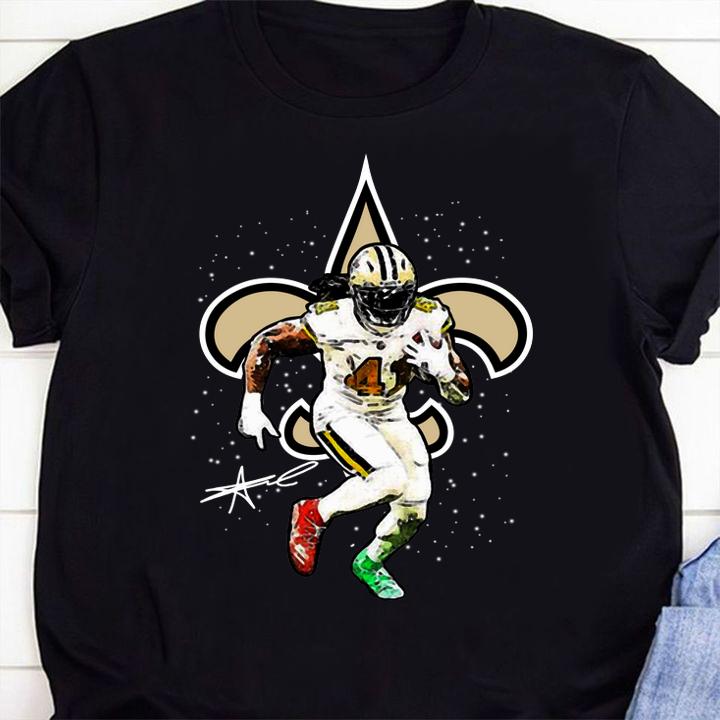 New Orleans Saints Alvin Kamara Signature t-shirt shirt