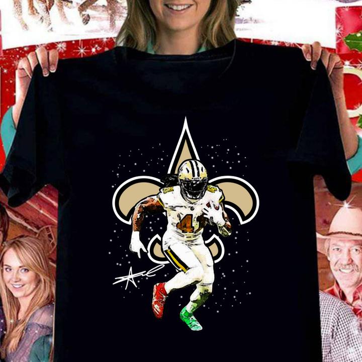 New Orleans Saints Alvin Kamara Signature t-shirt woman shirt