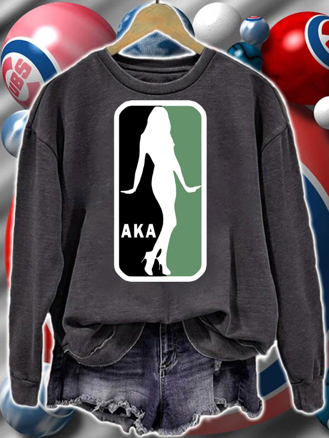 Best AKA NBA Logo t-shirt sweatshirt