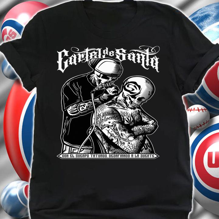 Mens Tattoo from Cartel De Santa t-shirt shirt