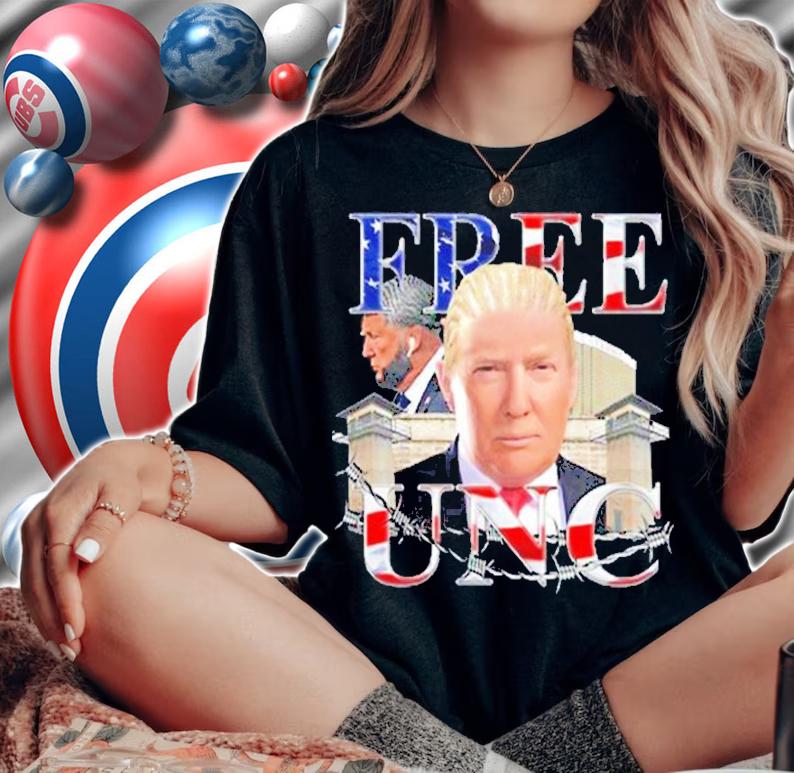 Donald Trump Free Unc 2023 t-shirt woman shirt