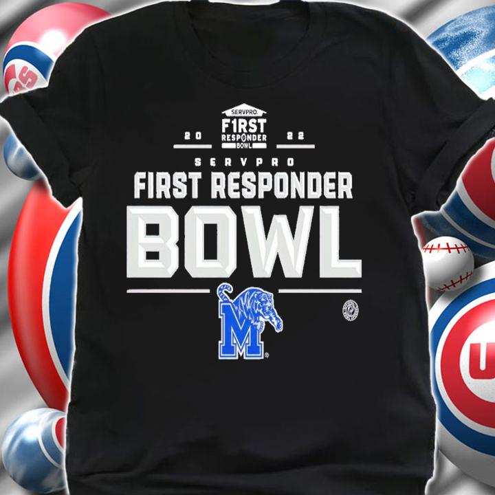 2022 First Responder Bowl Memphis Tigers shirt t-shirt shirt