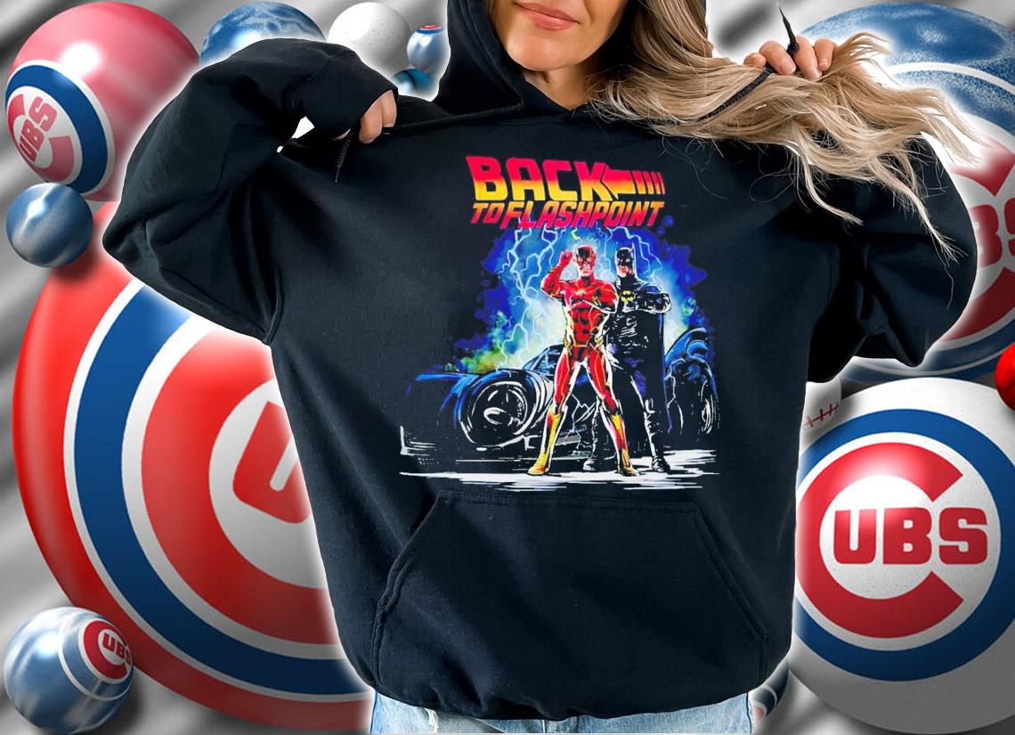 Back To Flashpoint Batman and Flash shirt t-shirt hoodie