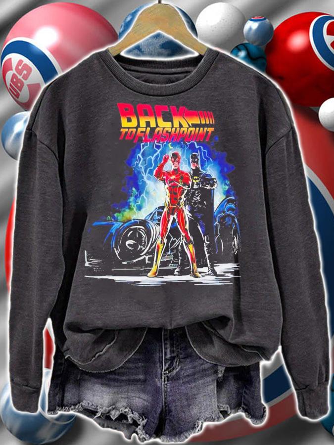 Back To Flashpoint Batman and Flash shirt t-shirt sweatshirt