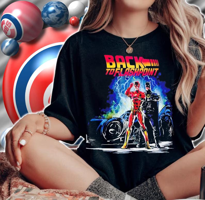 Back To Flashpoint Batman and Flash shirt t-shirt woman shirt