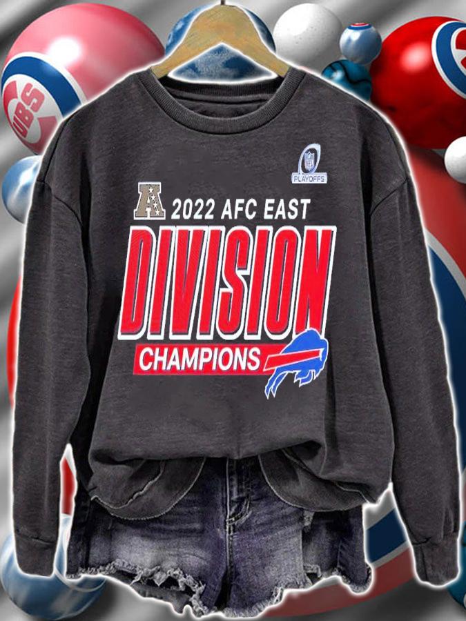 Buffalo Bills 2022 AFC East Division Champions Divide and Conquer shirt t-shirt sweatshirt