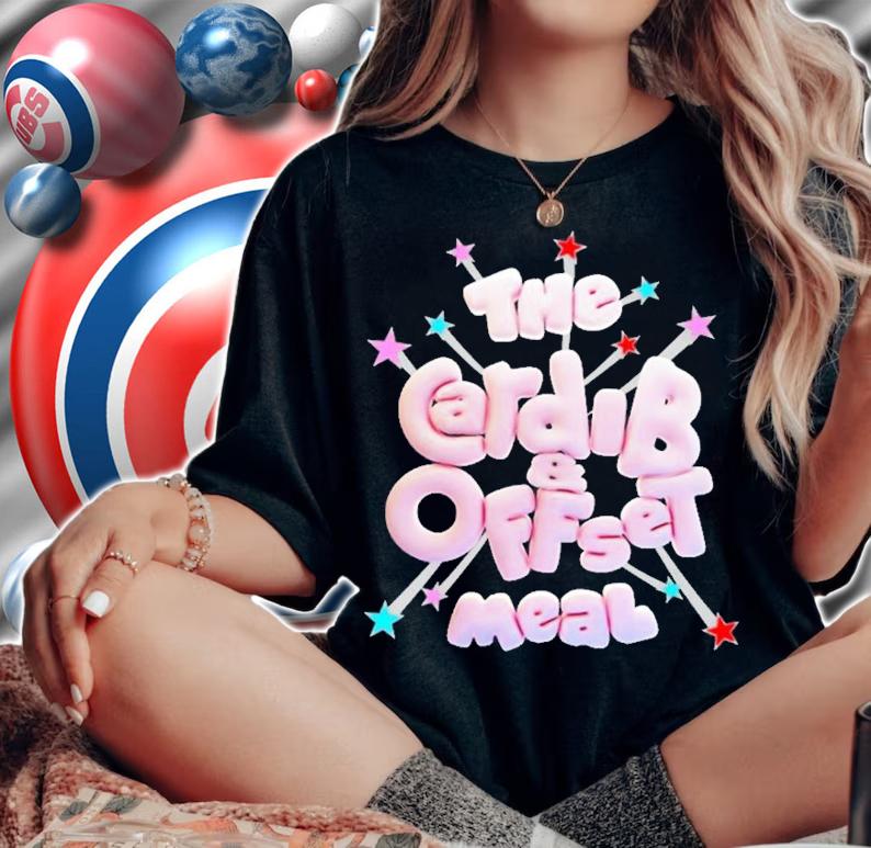 Cardi B And Offset Meal Shirt t-shirt woman shirt