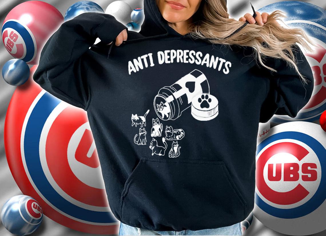 Cats Anti Depressants shirt t-shirt hoodie
