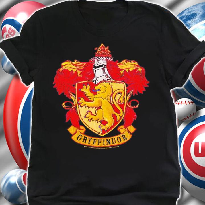 Harry Potter Gryffindor Rough Crest Swea shirt t-shirt shirt