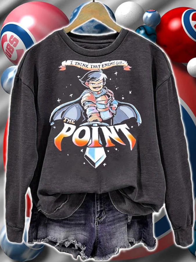 I think that enemy got the point shirt t-shirt sweatshirt
