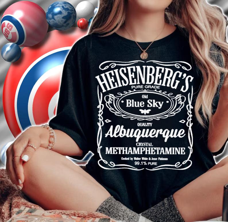 Heisenberg Pure Grade Old Blue Sky Albuquerque Shirt t-shirt woman shirt