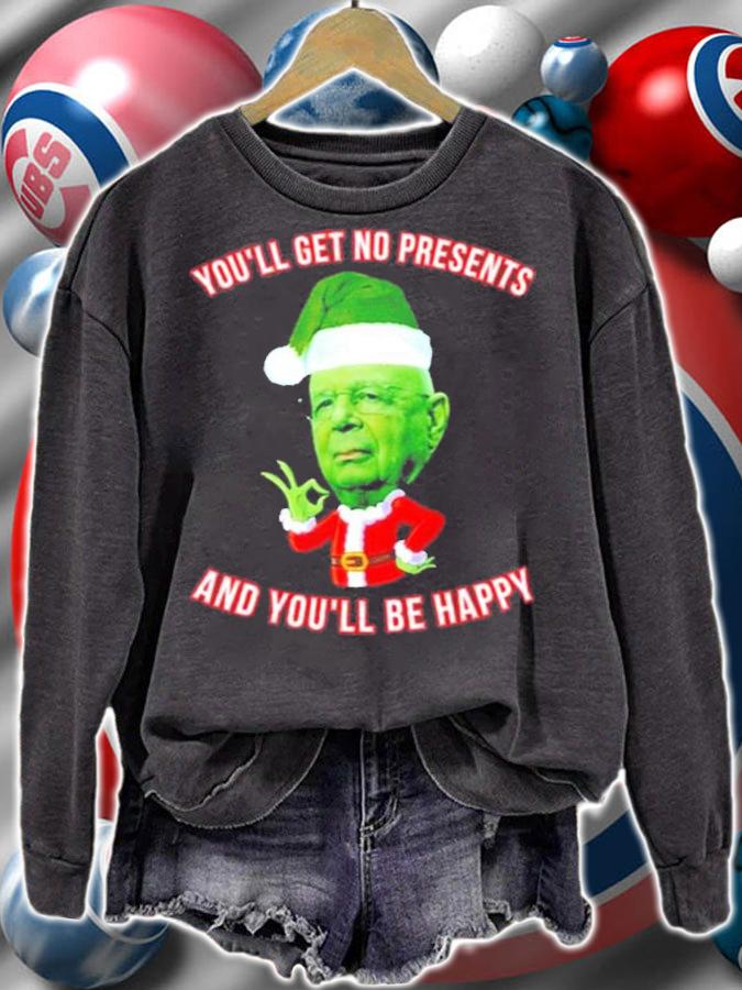 Luke Rudkowski Youll Get No Christmas Presents And Youll Be Happy Shirt t-shirt sweatshirt
