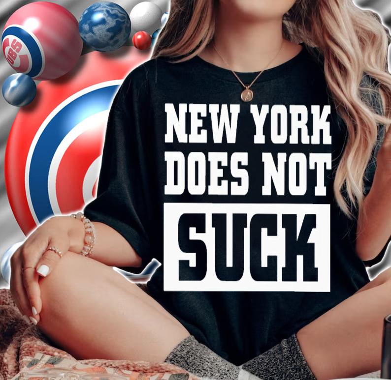 New York does not suck shirt t-shirt woman shirt