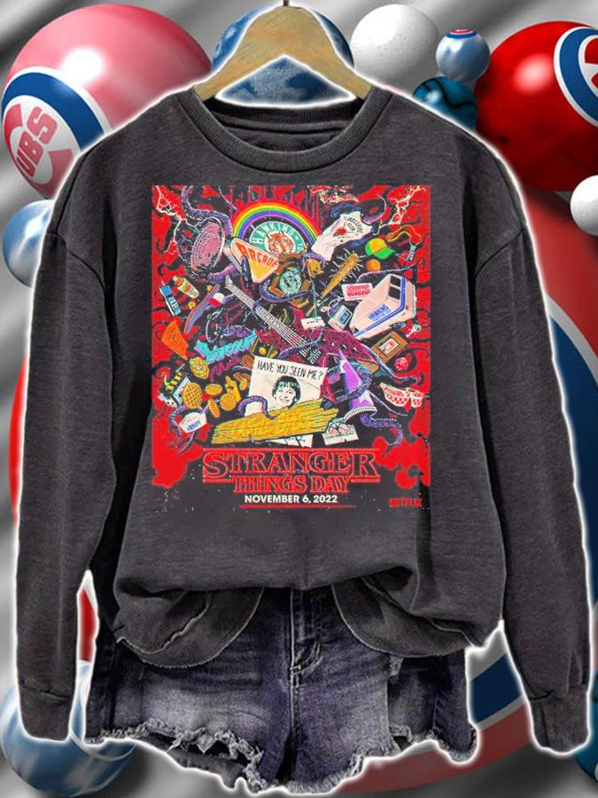 National Stranger Things Day 5 November 6 2022 Shirt t-shirt sweatshirt