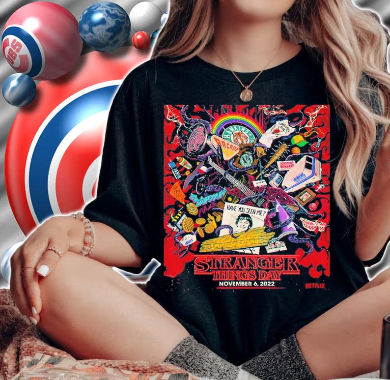 National Stranger Things Day 5 November 6 2022 Shirt t-shirt woman shirt