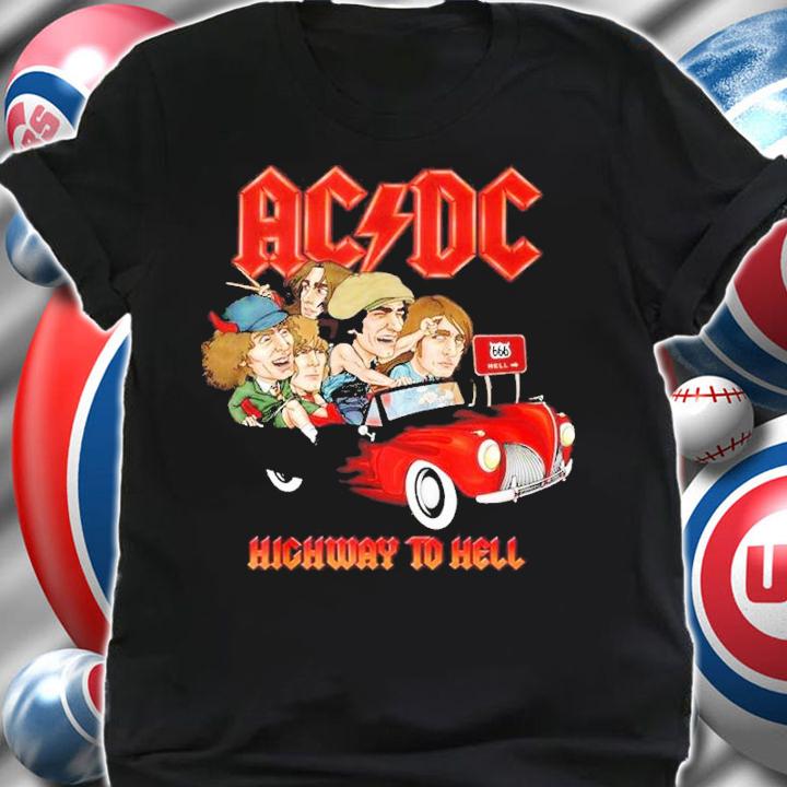 ACDC Highway to Hell shirt t-shirt shirt