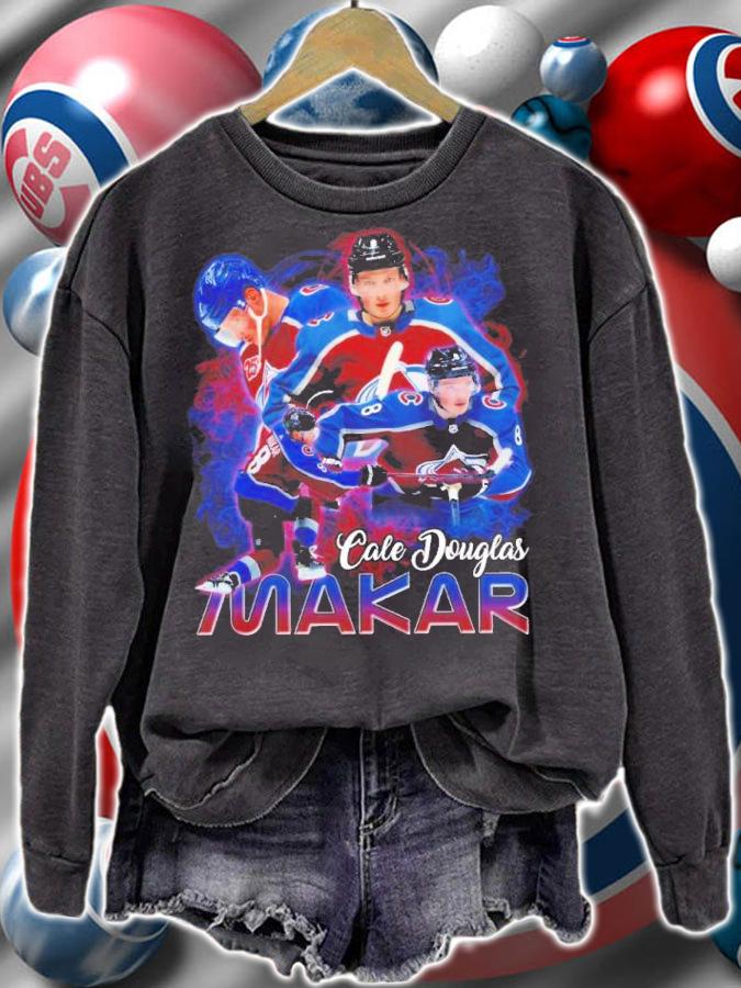 Cale Makar 90s Sport Ice Hockey Avalanche Nathan Mackinnon Shirt t-shirt sweatshirt