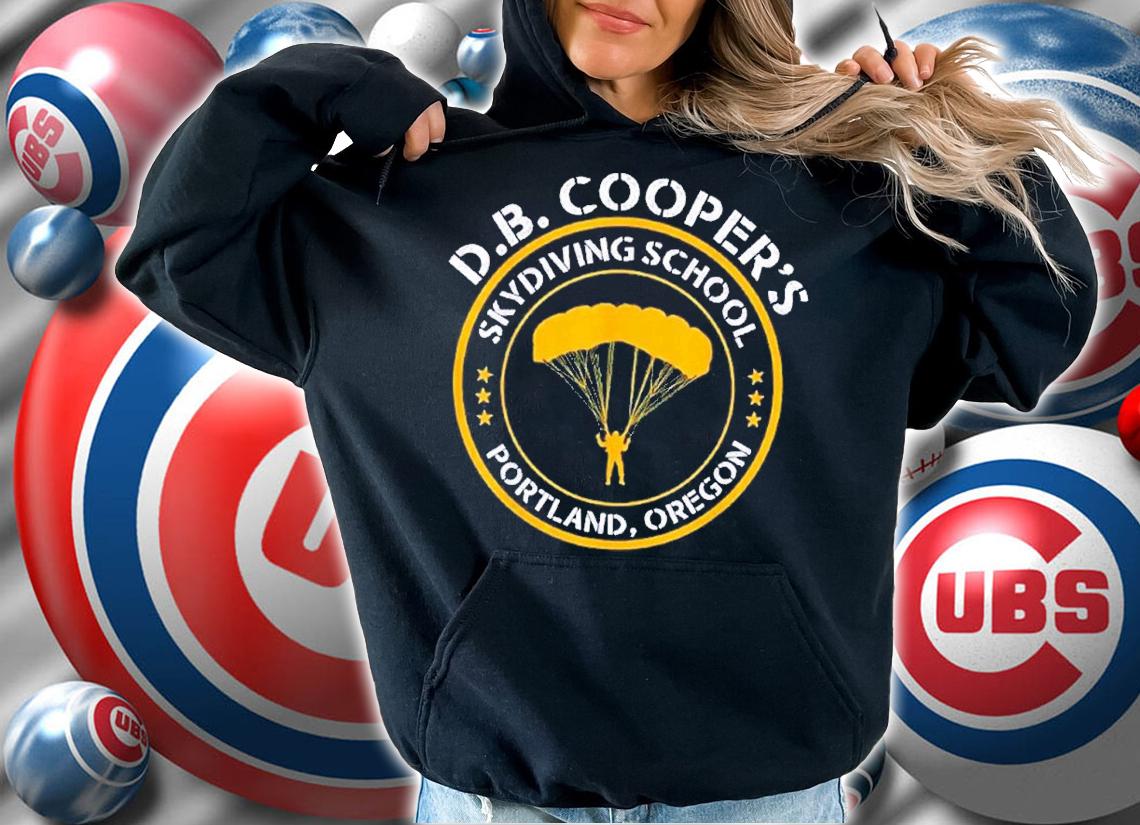 DB Cooper Skydiving School Portland Oregon vintage shirt t-shirt