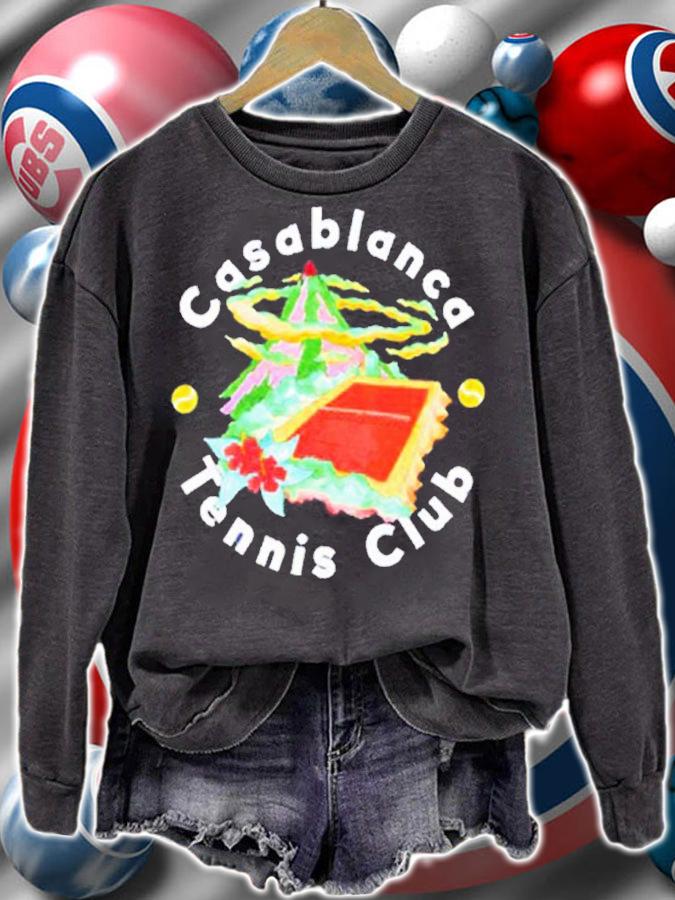 Casablanca Tennis Club Island shirt t-shirt sweatshirt