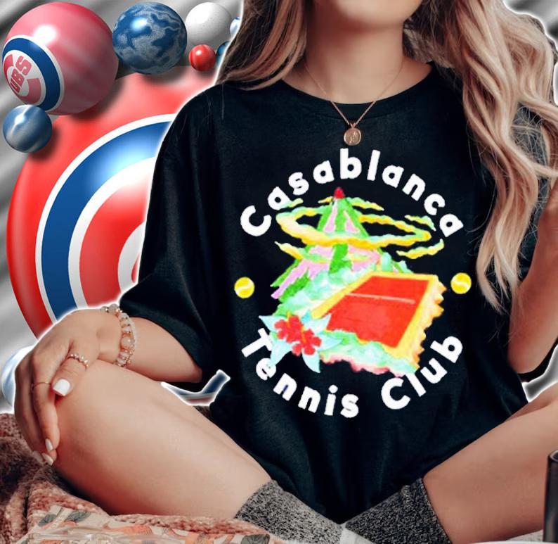 Casablanca Tennis Club Island shirt t-shirt woman shirt
