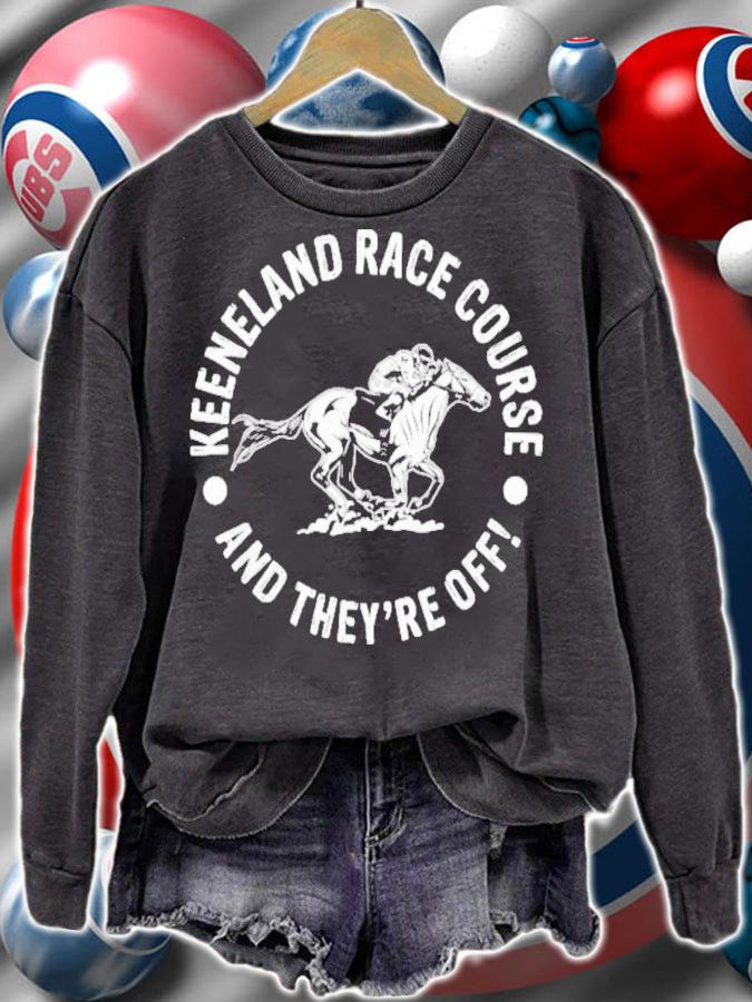Keeneland Race Course And They're Off Horse Racing Shirt t-shirt