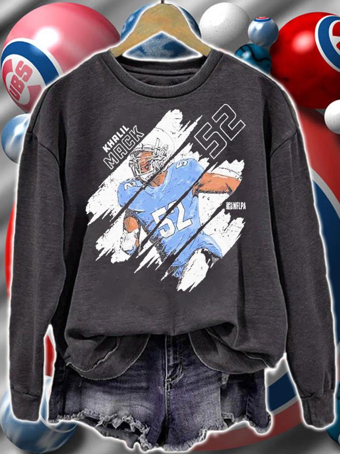 Khalil Mack Los Angeles C Stripes Football Shirt t-shirt