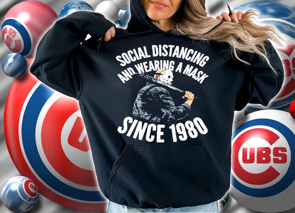 Michael Myers Social Distancing And Wearing A Mask Since 1980 Shirt t-shirt hoodie
