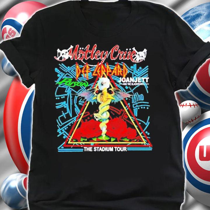 Motley Crue Def Leppard Concert Tour Shirt t-shirt