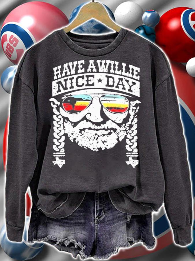 Laurel Have A Willie Nice Day T-Shirt t-shirt