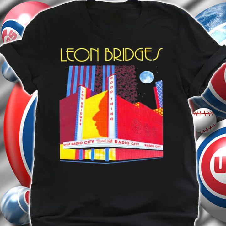 Leon Bridges Played Radio City Music Hall 2022 Shirt t-shirt
