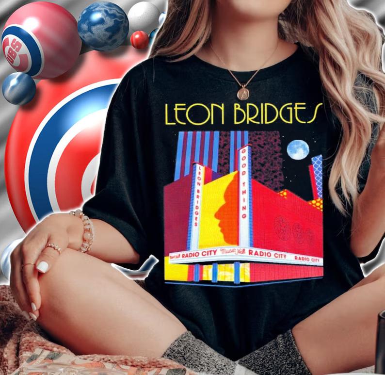 Leon Bridges Played Radio City Music Hall 2022 Shirt t-shirt