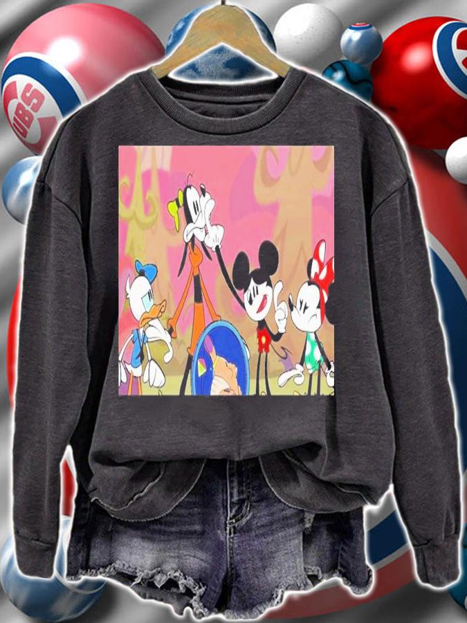 New Game Of Nintendo Switch Mickey And Friends Disney Illusion Island T-Shirt t-shirt sweatshirt