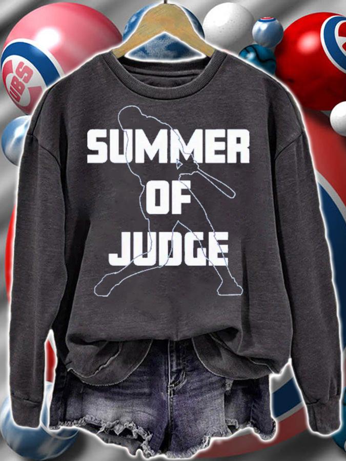 Aaron Judge Summer Of Judge Baseball Shirt t-shirt sweatshirt