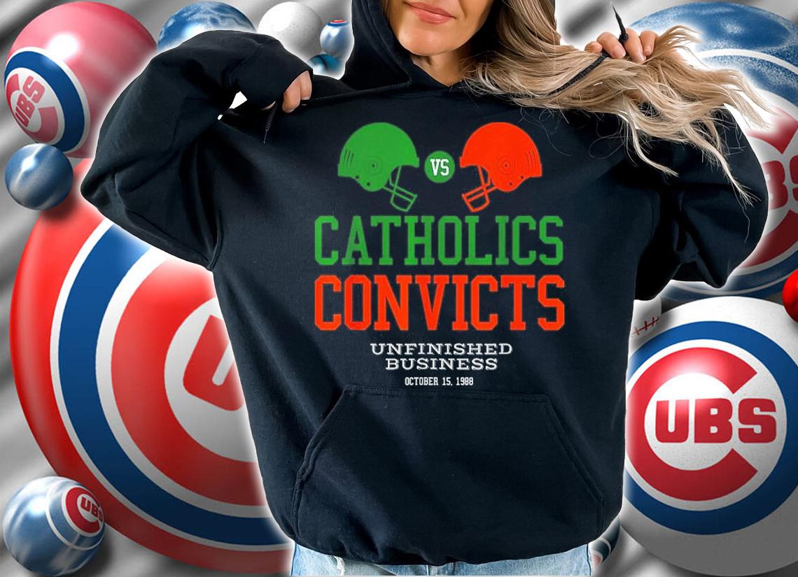 Catholics Vs Convicts 1988 Classic Vintage Shirt t-shirt