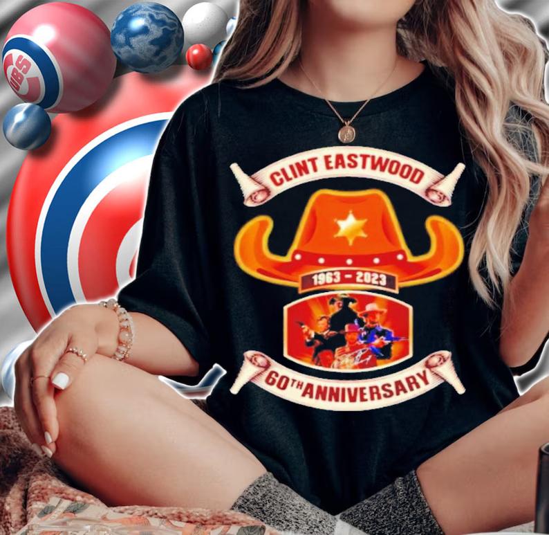 Clint Eastwood 1963-2023 60th Anniversary Shirt t-shirt