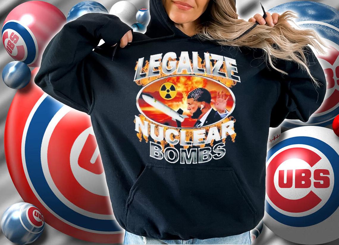 Crappy Worldwide Legalize Nuclear Bombs Shirt t-shirt