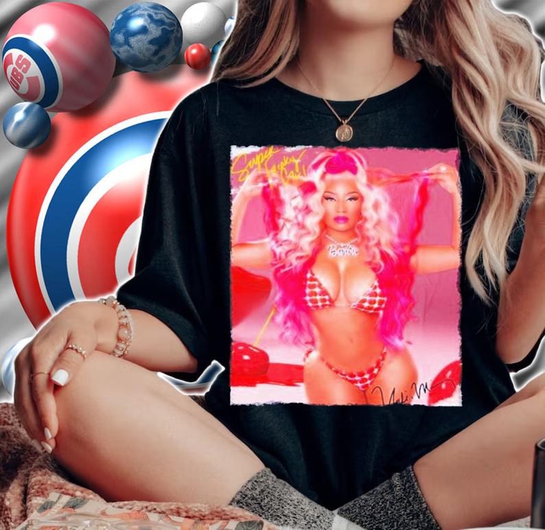 Super Freaky Girl Nicki Minaj Signature T-Shirt t-shirt woman shirt