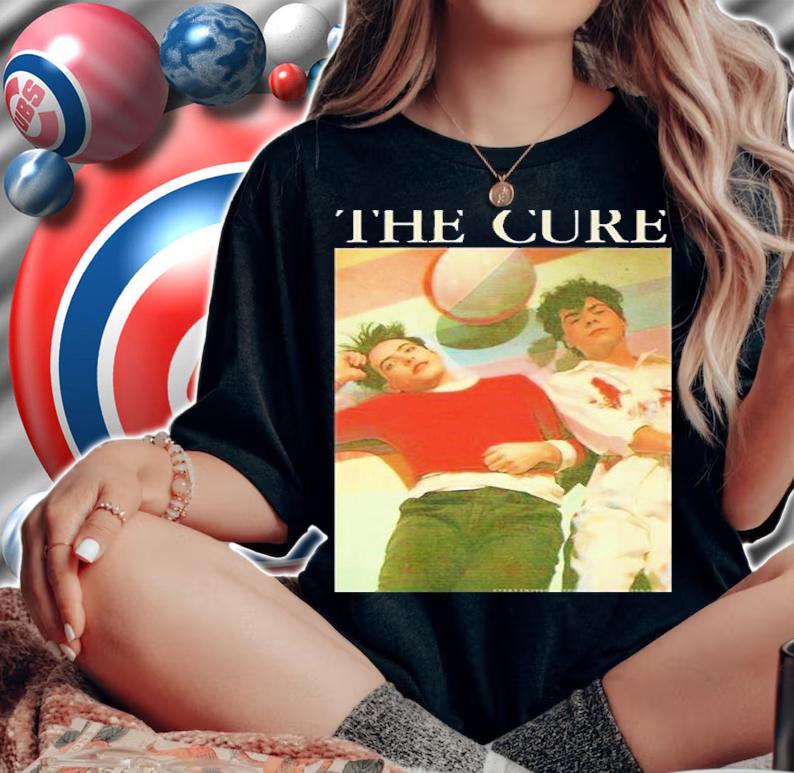 The Cure In Between Days 1988 New Wave Vintage Shirt t-shirt woman shirt