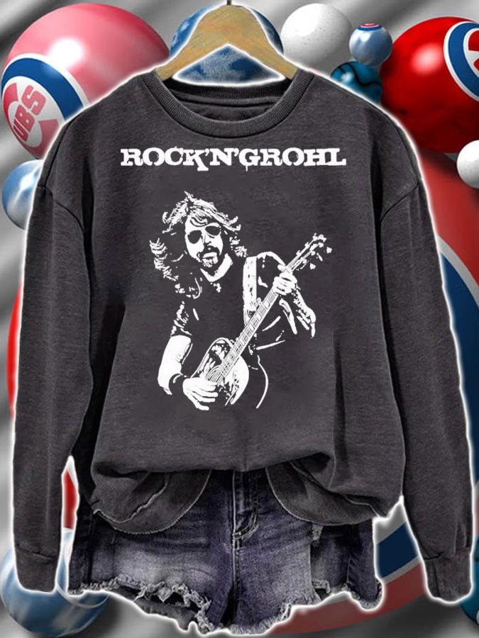 The Rock And Grohl Factory Concert Van Tour T-Shirt t-shirt sweatshirt