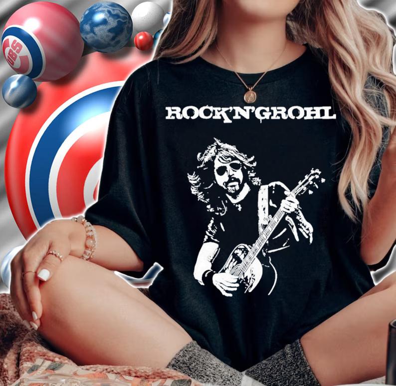 The Rock And Grohl Factory Concert Van Tour T-Shirt t-shirt woman shirt