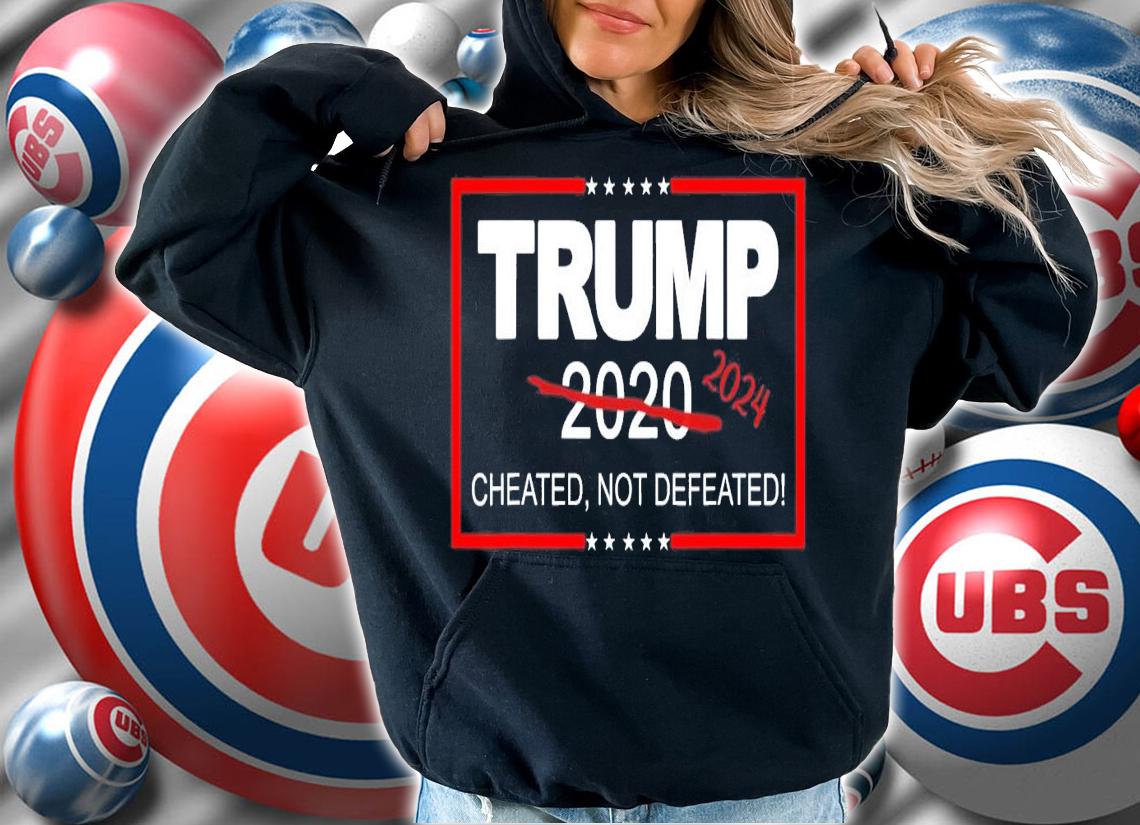 Trump 2024 Cheated Not Defeated Save And Take America Back T-Shirt t-shirt