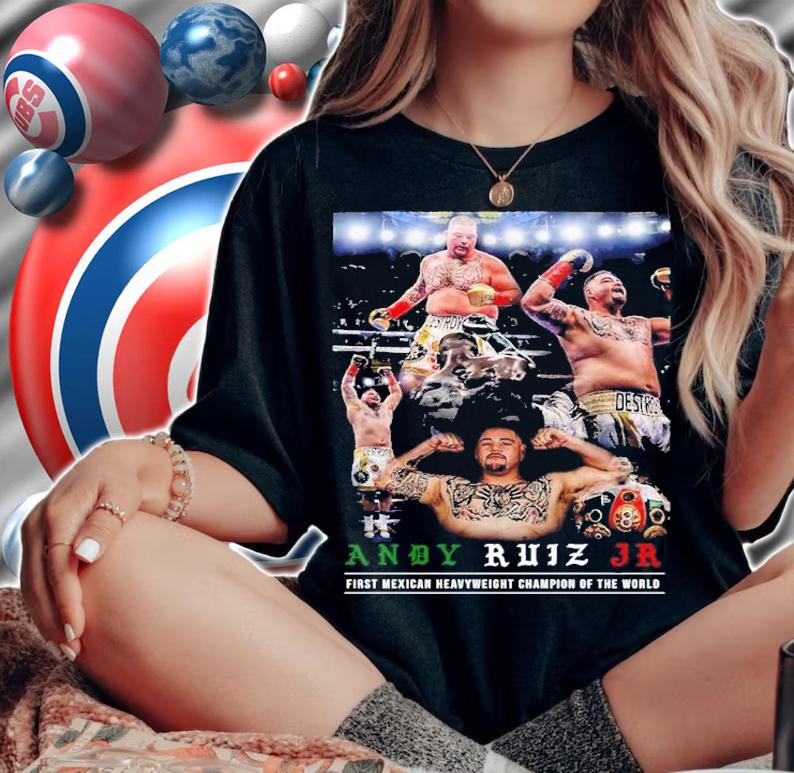 Wrestling Mexican Boxing Andy Ruiz Jr Shirt t-shirt