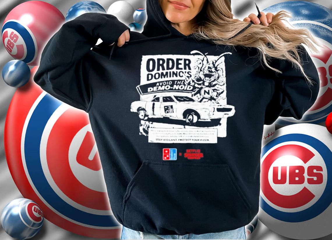 Domino's Pizza Avoid The Demo Noid Stranger Things X Netflix Shirt t-shirt hoodie