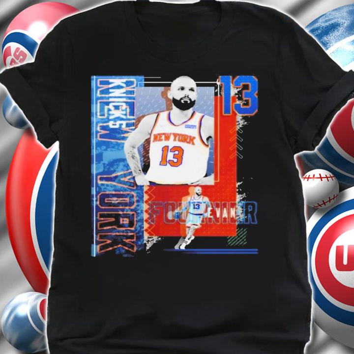 Evan Fournier Basketball Paper Poster Knicks 2 Shirt t-shirt shirt