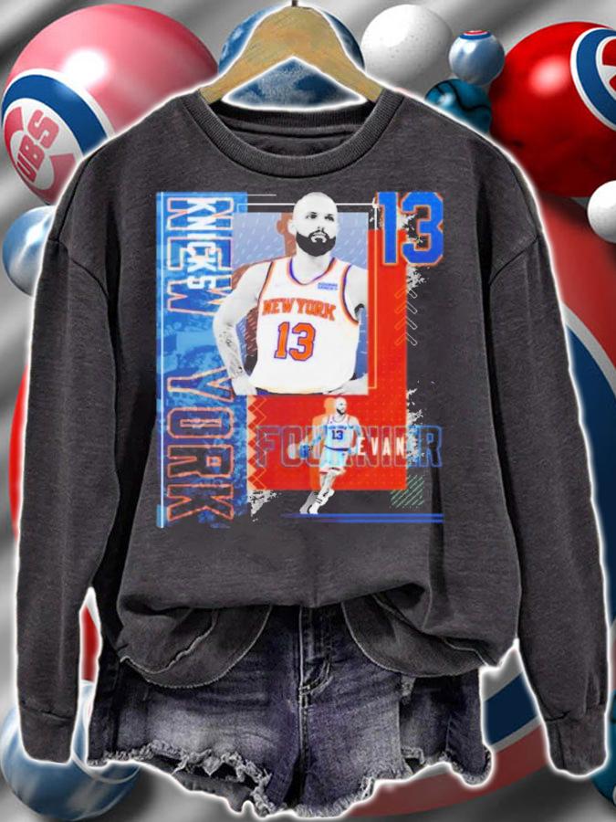 Evan Fournier Basketball Paper Poster Knicks 2 Shirt t-shirt sweatshirt