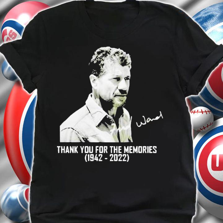 Fred Ward Signatures Thank You For The Memories 1942-2022 T-Shirt t-shirt