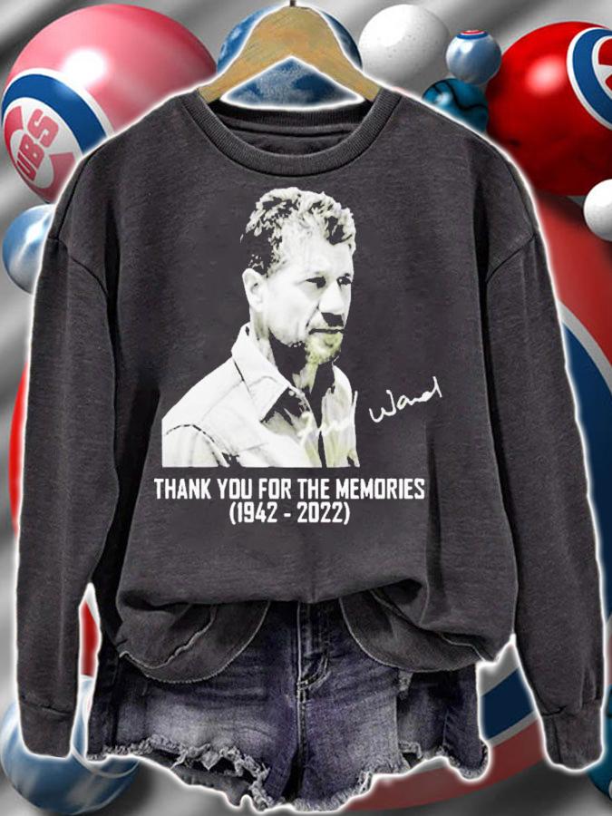 Fred Ward Signatures Thank You For The Memories 1942-2022 T-Shirt t-shirt