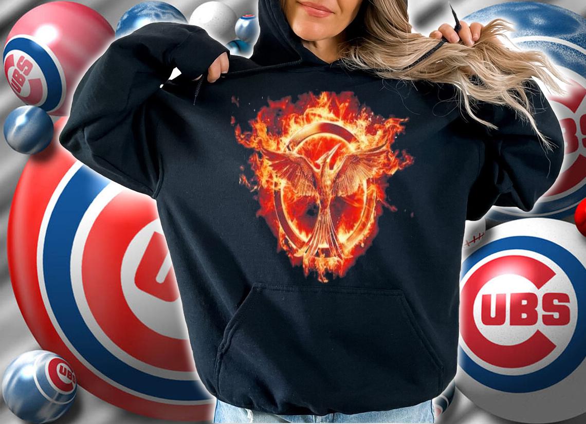 Hunger Games Flaming Mockingjay Shirt t-shirt hoodie